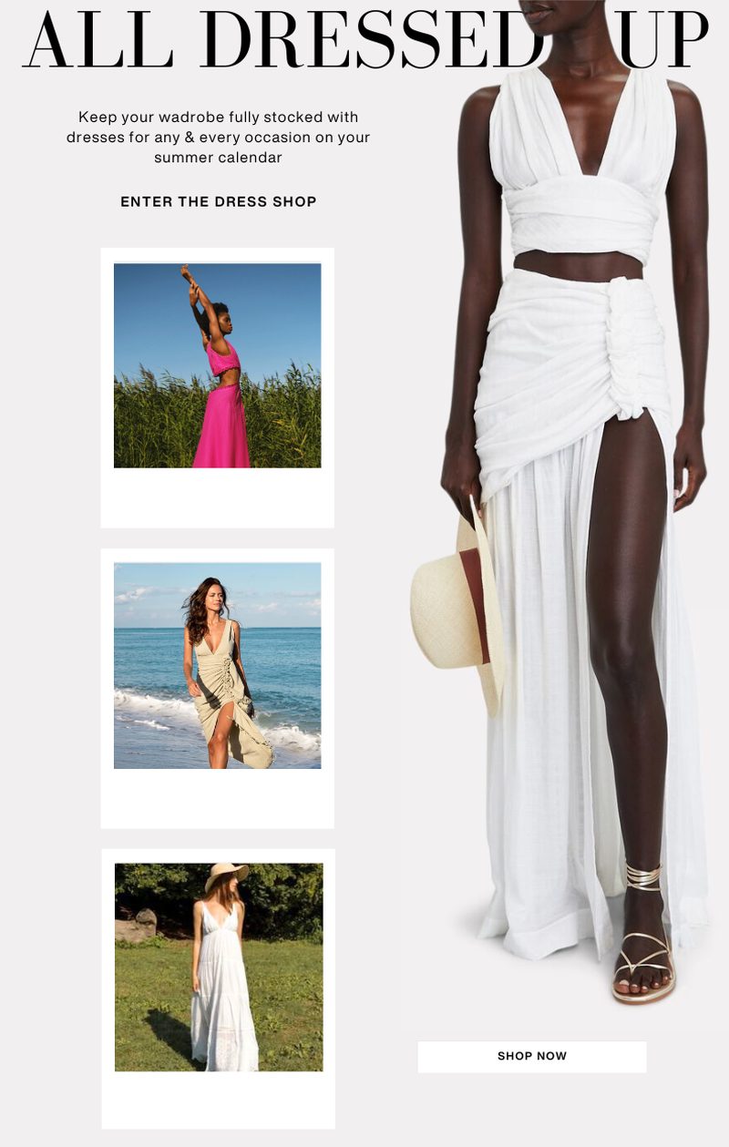 JAUNT email newsletter
