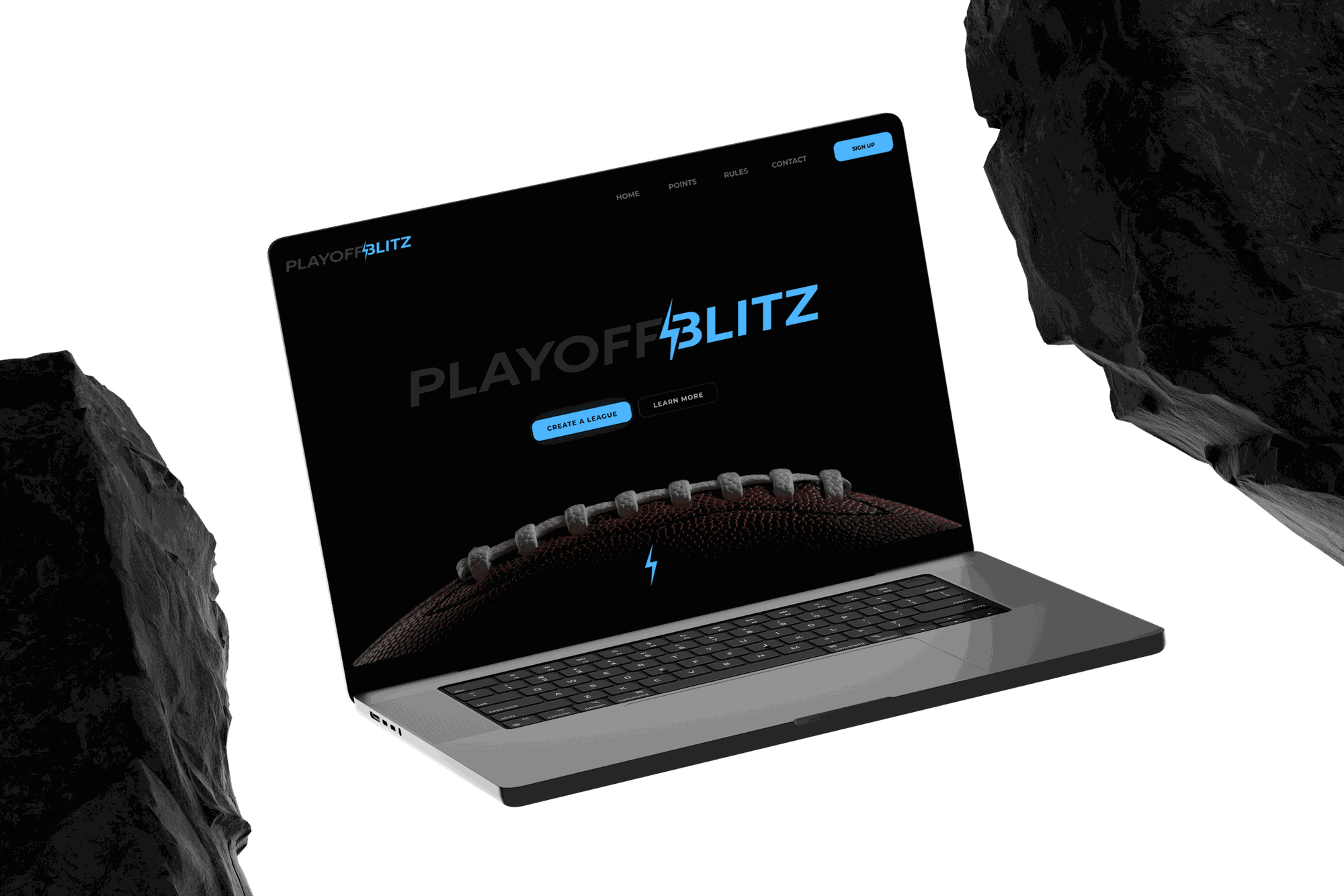 PlayoffBlitz — final view