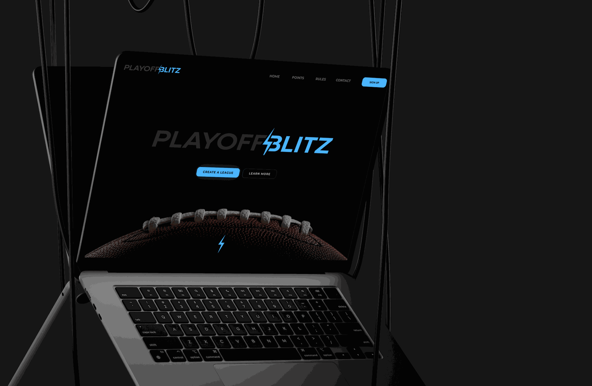 PlayoffBlitz Website homepage